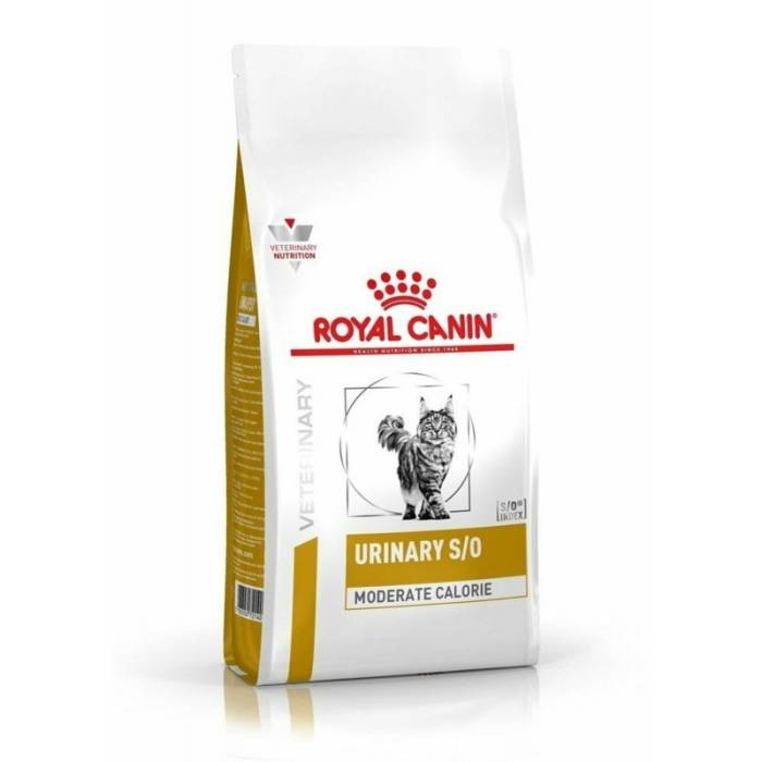 Royal Canin Veterinary Urinary S/O Moderate Calorie sausas dietinis maistas katėms, šlapimo takų ligų profilaktikai, 0,4 kg