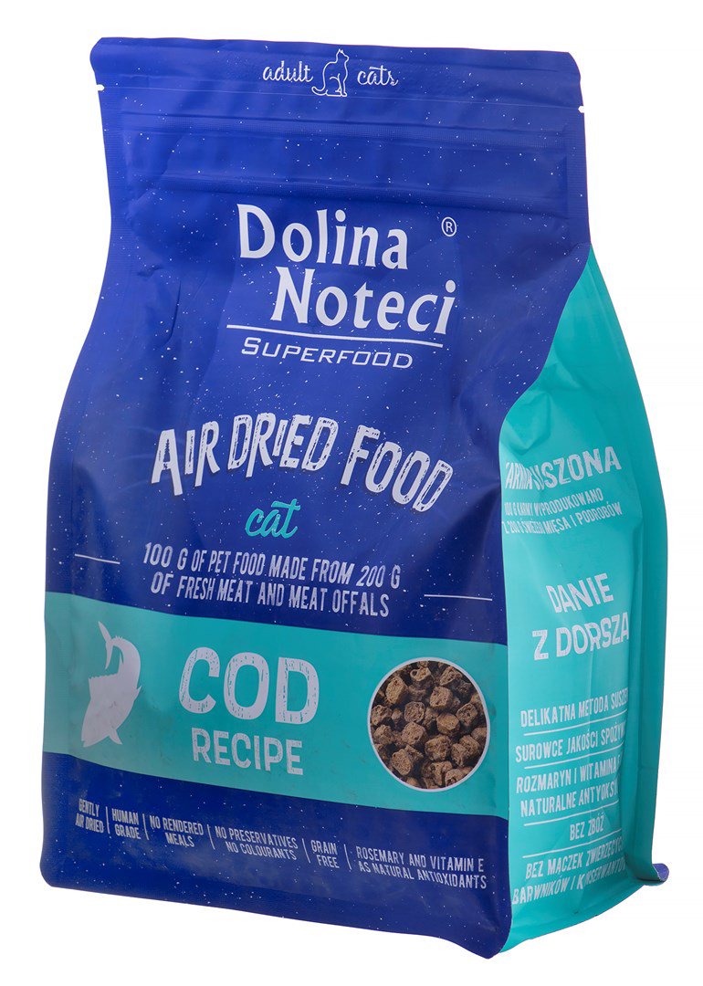 DOLINA NOTECI Superfood Menkė – džiovintas kačių ėdalas - 1 kg