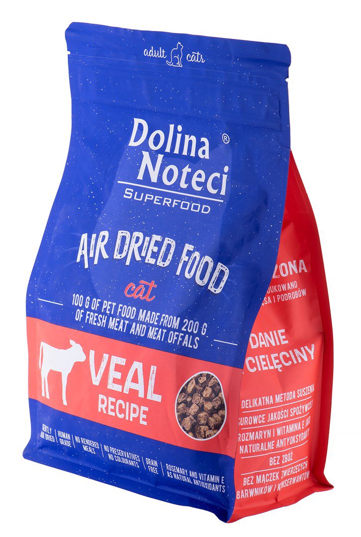 DOLINA NOTECI Superfood Veršiena – džiovintas kačių ėdalas - 1 kg