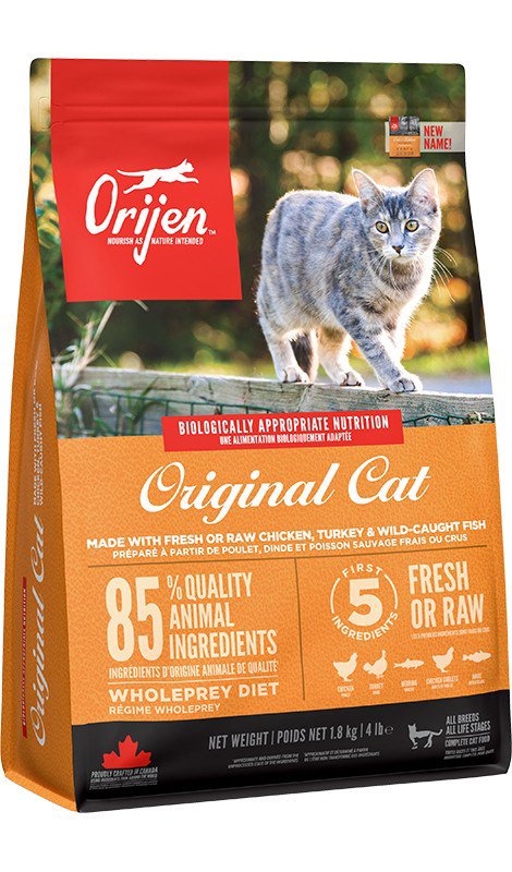ORIJEN Cat Original - sausas kačių maistas - 1,8kg