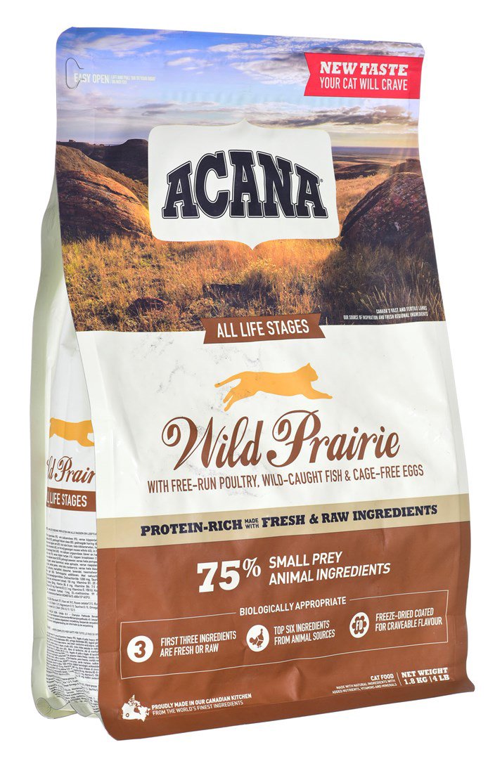 Acana Wild Prairie Cat - sausas kačių ėdalas - 1,8 kg