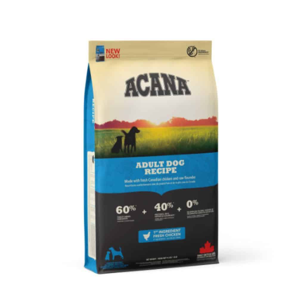 Acana Adult Dog begrūdis sausas maistas suaugusiems šunims 11.4kg, 2x11.4kg - Produkto Svoris 11.4kg