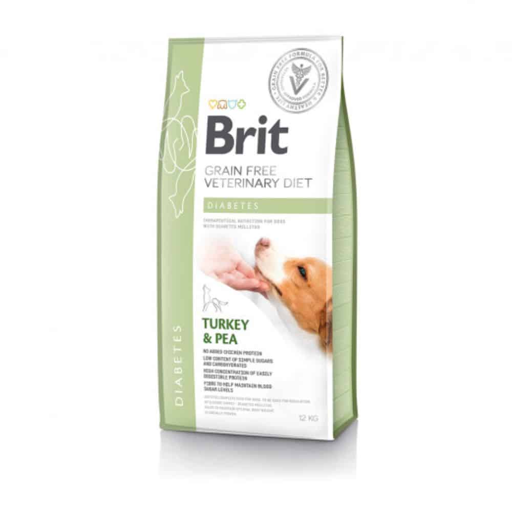 Brit Veterinary Diets Diabetes sausas maistas šunims (sergantiems cukriniu diabetu) - Produkto Svoris 2kg