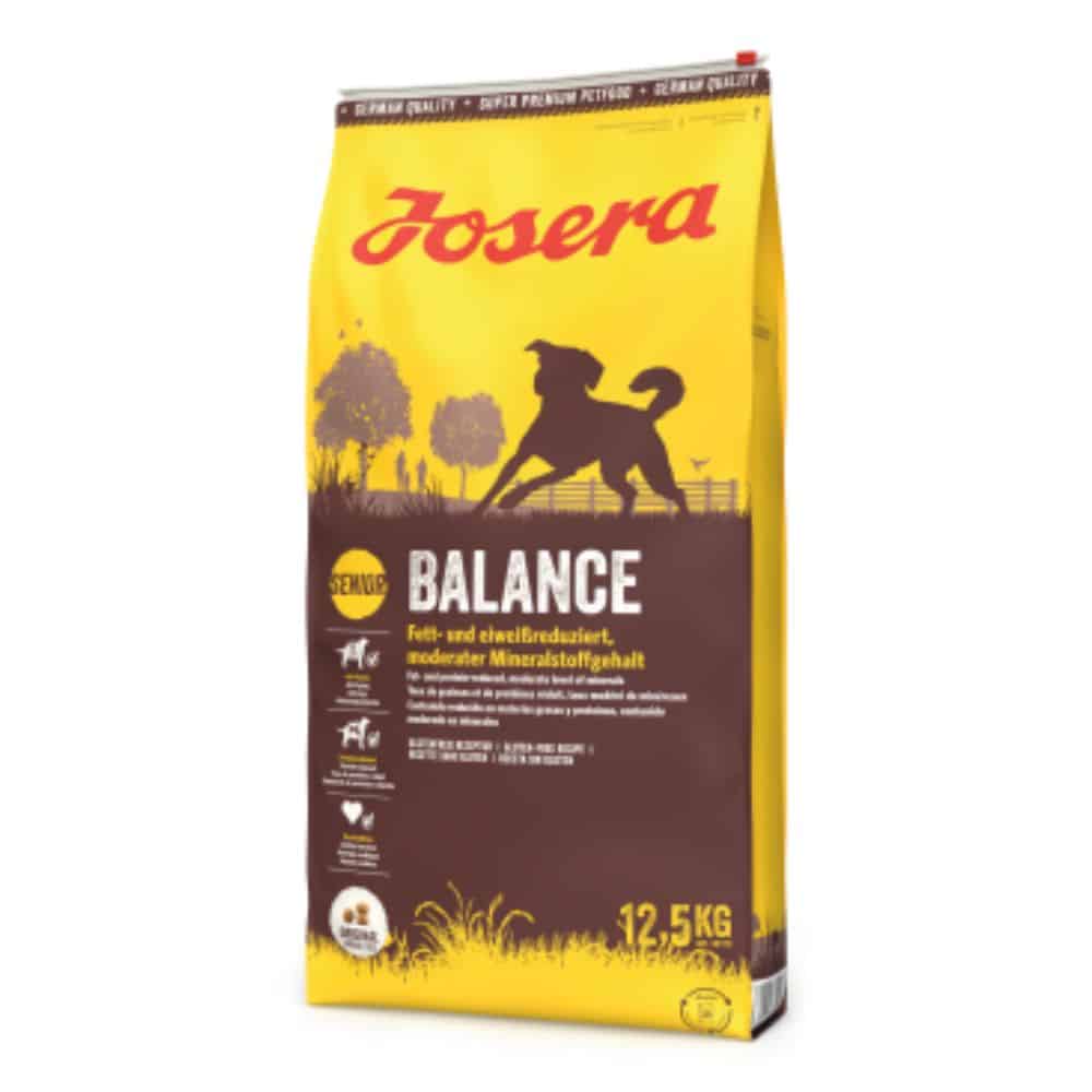 Josera Balance sausas maistas vyresniems, nutūkusiems šunims su paukštiena 12.5kg