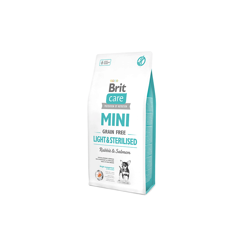 Brit Care Mini Light & Sterilised sausas maistas šunims, 2 kg