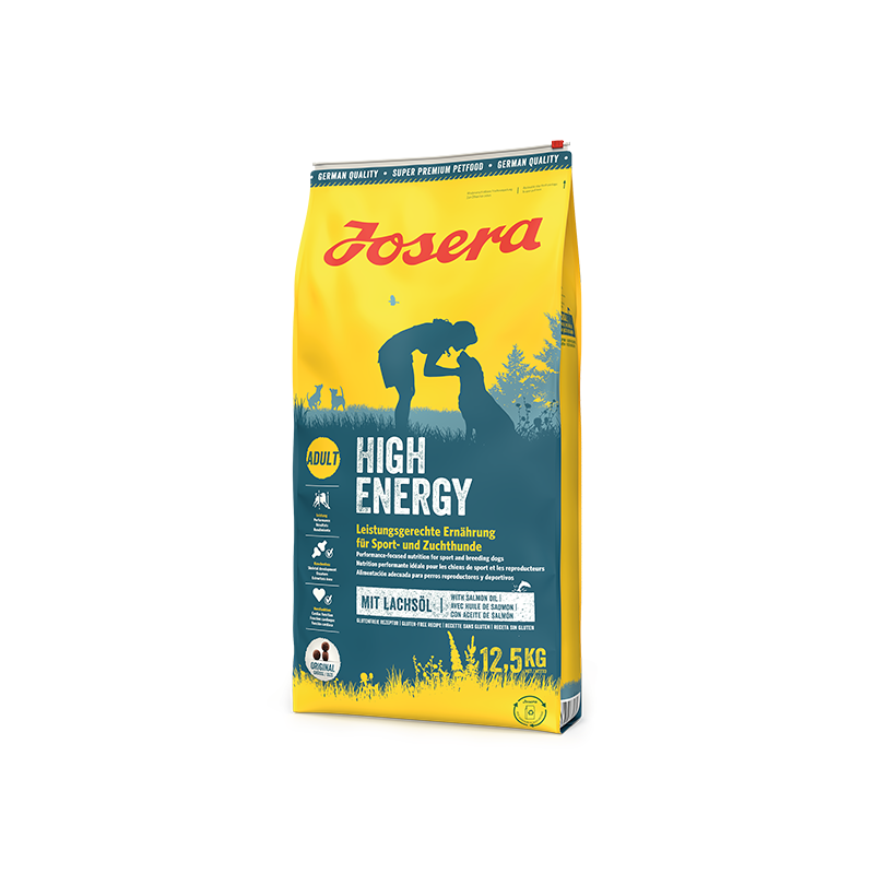 Josera High Energy sausas maistas šunims, 12,5 kg