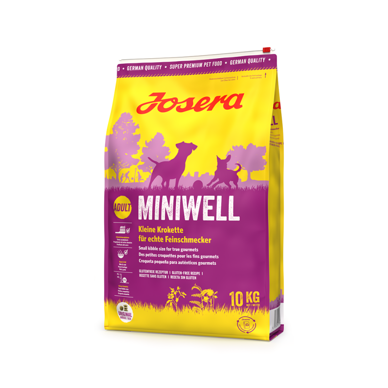 Josera Miniwell sausas maistas šunims, 10 kg