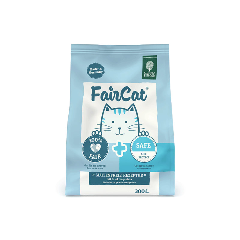 Green Petfood FairCat Safe sausas maistas katėms, 300 g