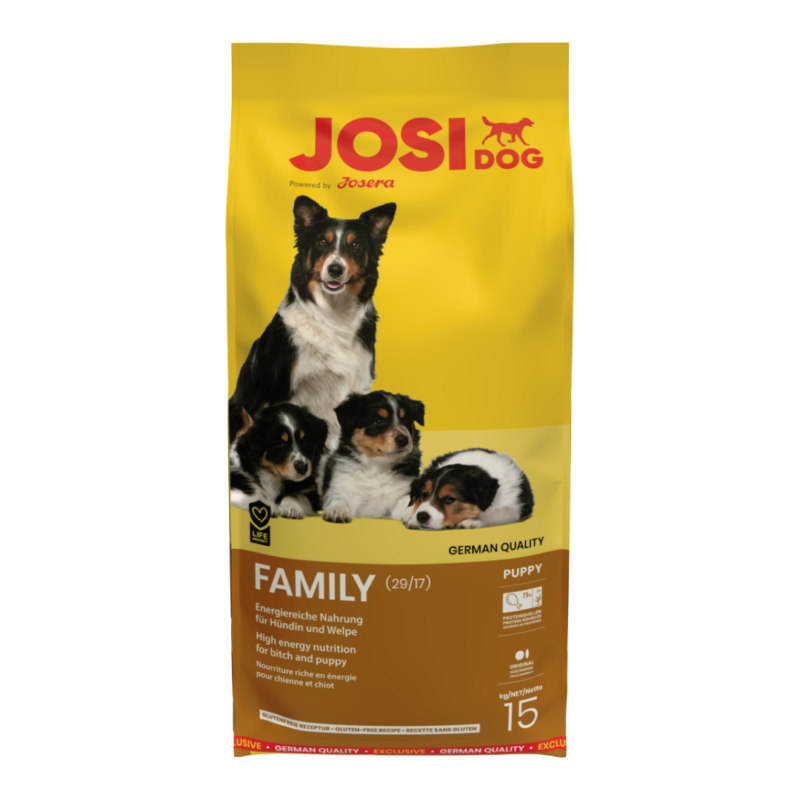 Josera JosiDog Family sausas maistas šunims 15 kg