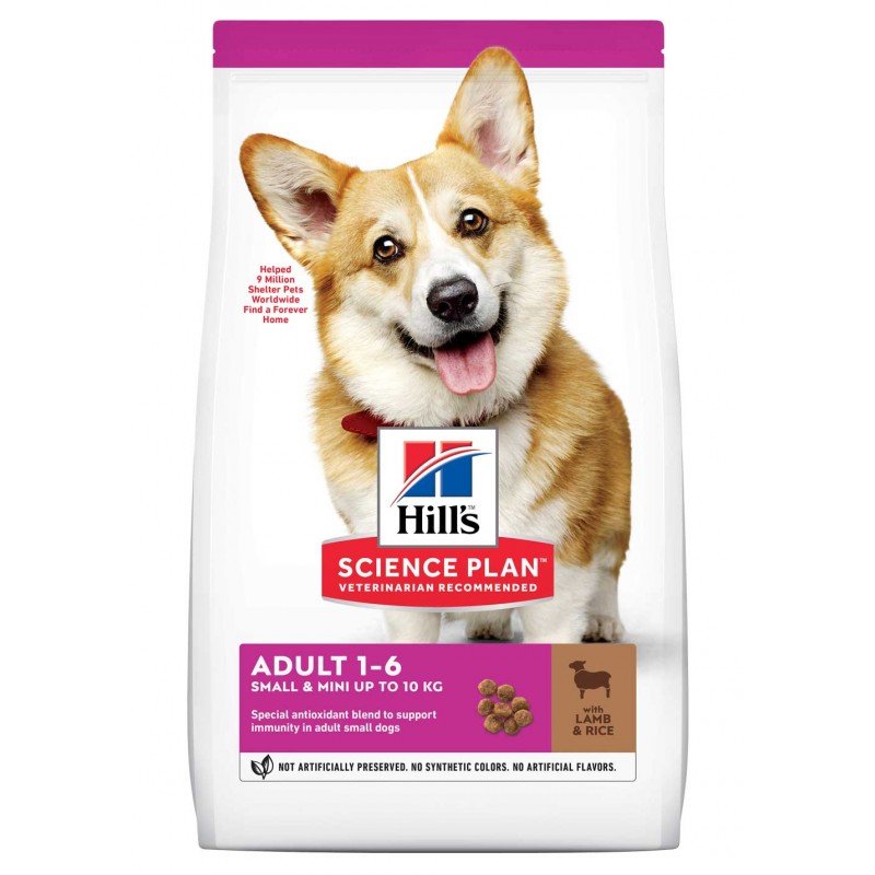 Hill's Science Plan Canine Adult Small & Miniature Lamb & Rice sausas maistas šunims 1.5 kg