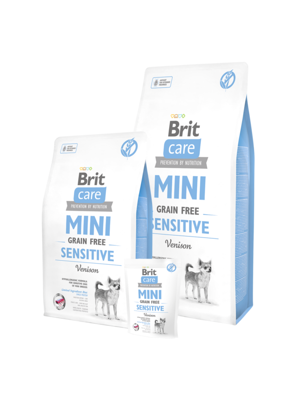 Brit Care Mini Sensitive sausas maistas mažų veislių šunims 2 kg