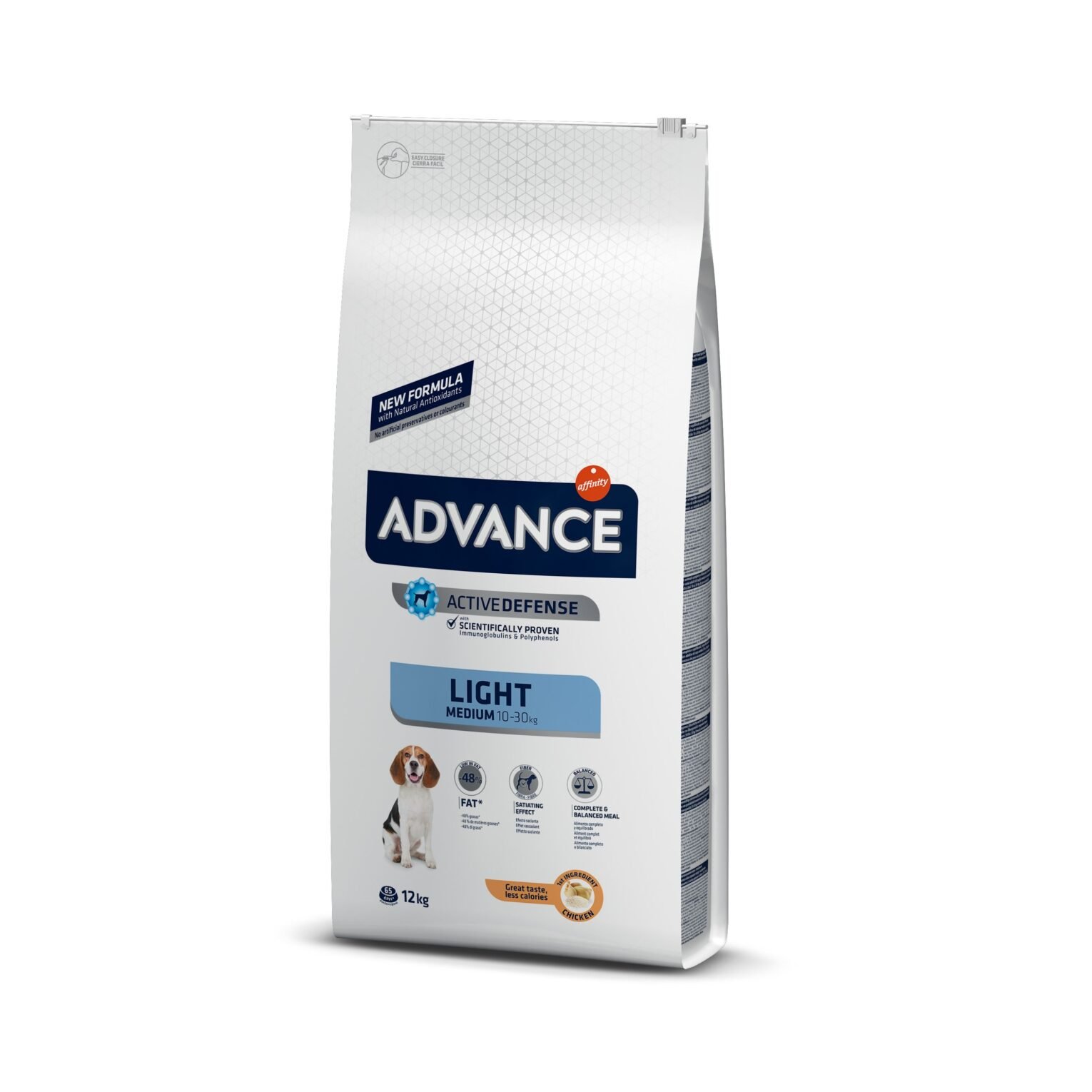 Advance Medium Light sausas maistas šunims 3 kg