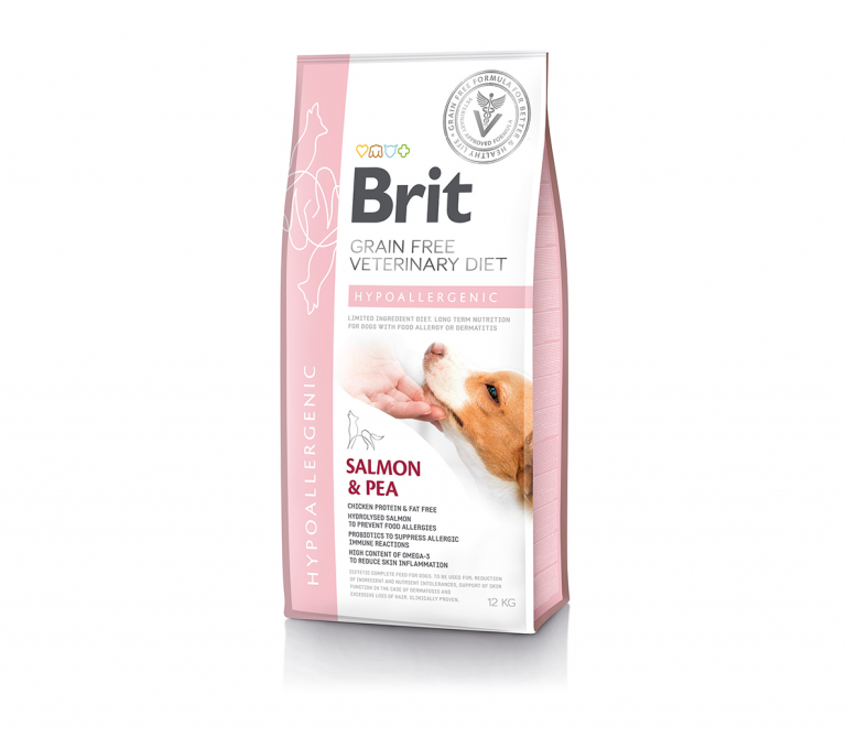 Brit GF Veterinary Diets sausas maistas šunims Hypoallergenic 12 kg