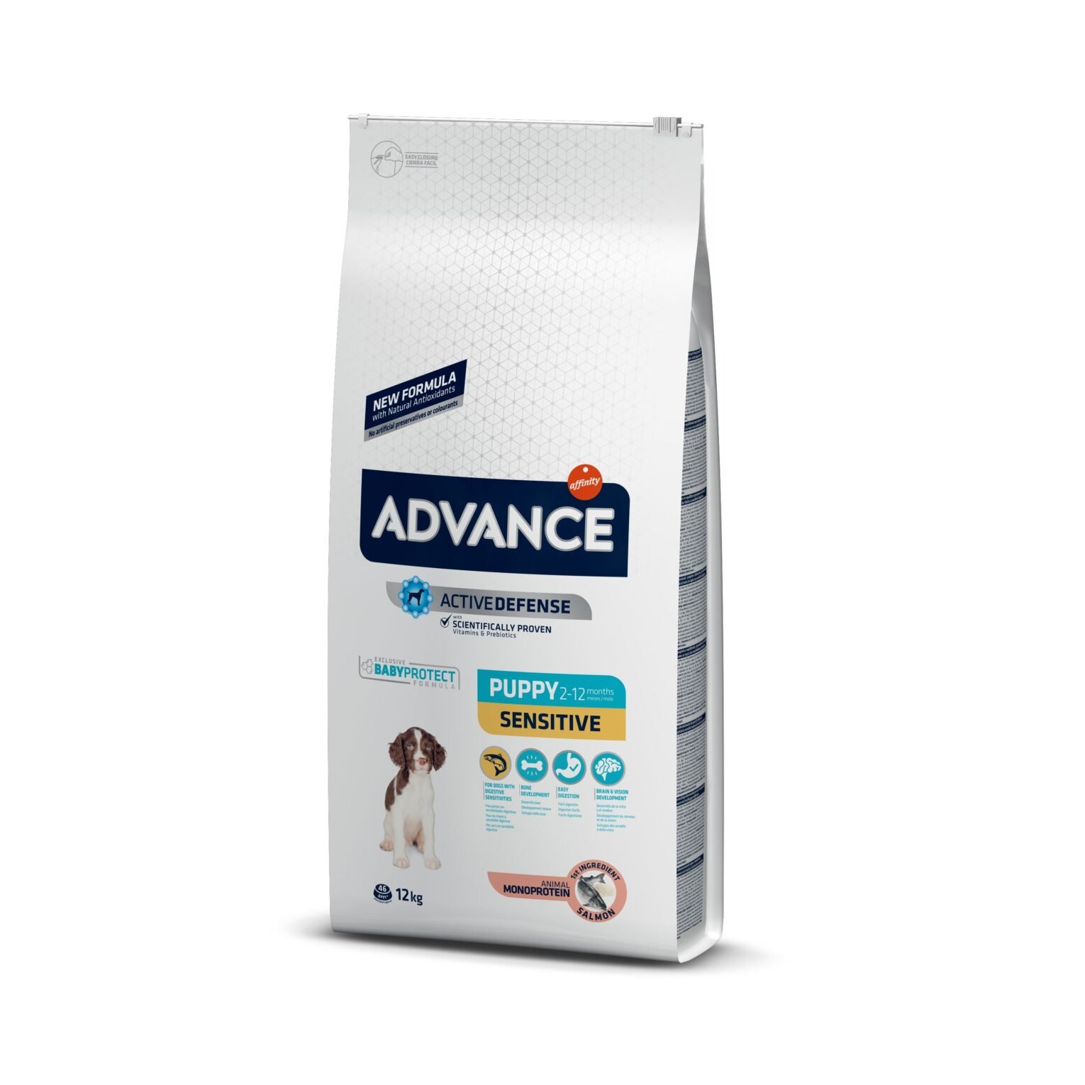 Advance Sensitive Puppy sausas maistas šuniukams 3 kg