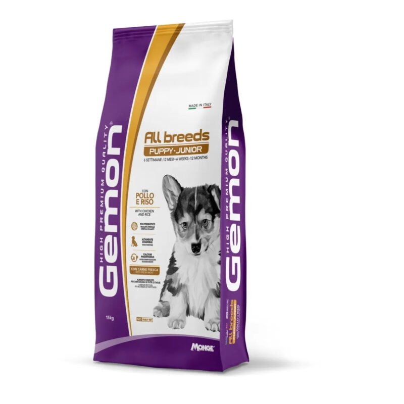 Gemon BFB - Dry Dog Puppy & Junior Chicken 20 kg