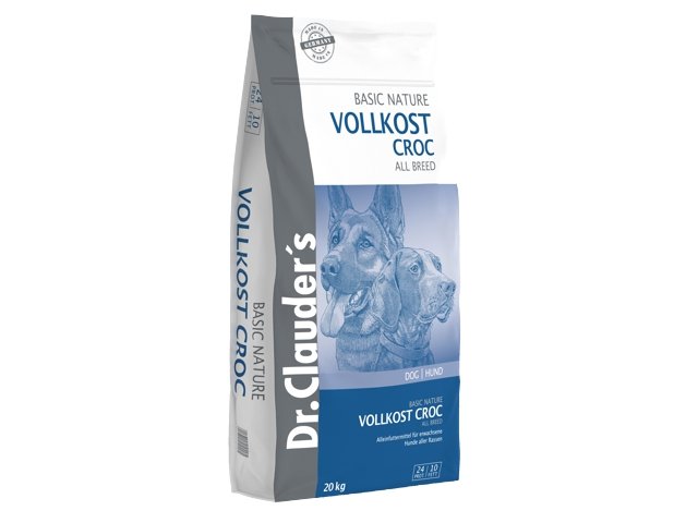 Dr.Clauder’s BASIC NATURE VOLLKOST CROC 20 kg