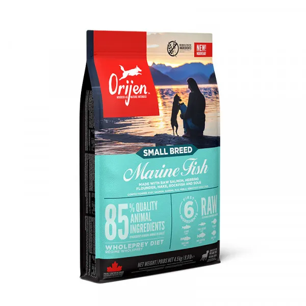 Orijen Small Breed Marine Fish sausas maistas šunims 4.5 kg