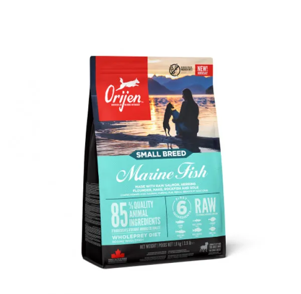 Orijen Small Breed Marine Fish sausas maistas šunims 1.8 kg
