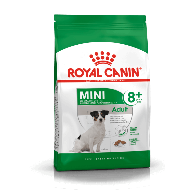 ROYAL CANIN Mini Adult 8+ sausas maistas šunims 8 kg