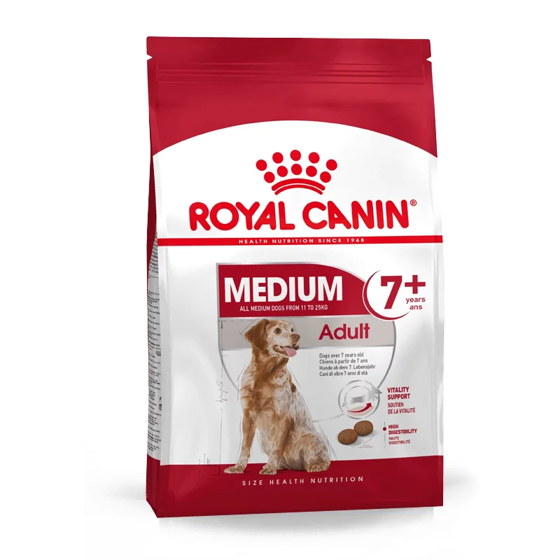 Royal Canin Medium Adult 7+ sausas maistas šunims 15 kg