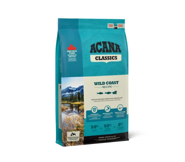 ACANA Classics Wild Coast sausas maistas šunims 9.7 kg