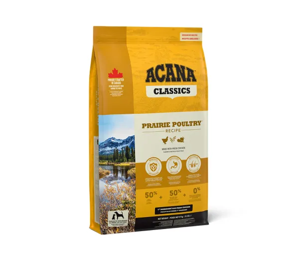 ACANA Classics Prairie Poultry sausas maistas šunims 9.7 kg