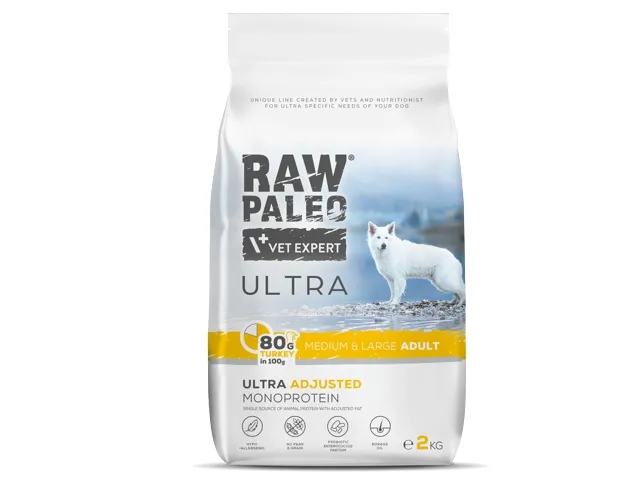 Raw Paleo Ultra Adult Medium&Large Turkey 2kg