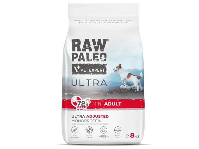 Raw Paleo Ultra Adult Mini Beef 8kg