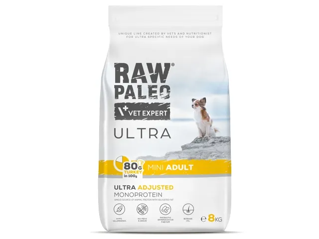 Raw Paleo Ultra Adult Mini Turkey 8kg