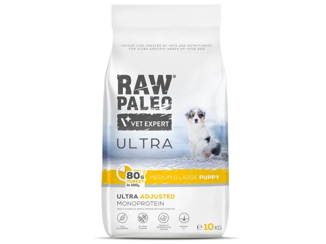 Raw Paleo Ultra Puppy Medium&Large Turkey 10kg