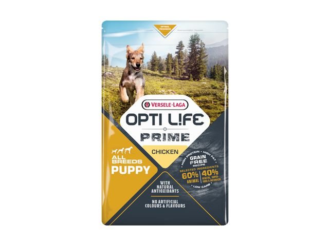 Opti Life Prime All breeds Puppy vištiena 12.5 kg