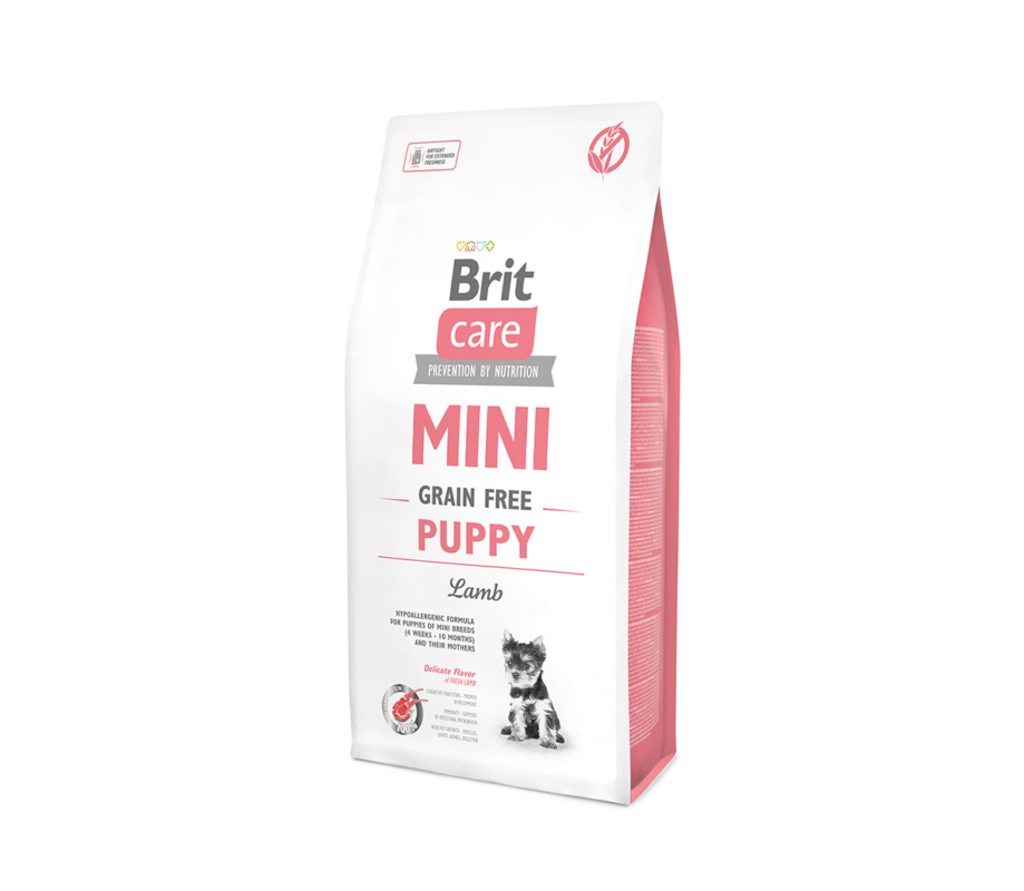 Brit Care Mini Puppy Lamb sausas maistas mažų veislių šuniukams 7 kg