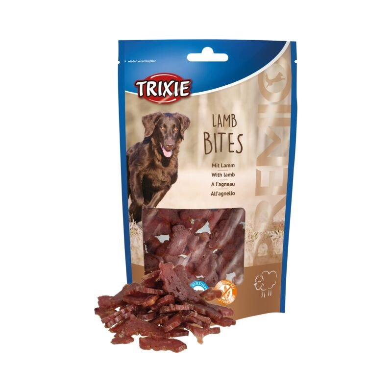 TRIXIE PREMIO skanėstai šunims ėrienos kąsneliai 100 g