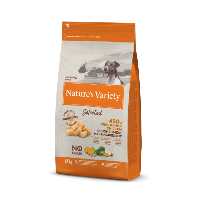 Nature’s Variety Selected Mini Adult Sausas Maistas Šunims 1.5 kg