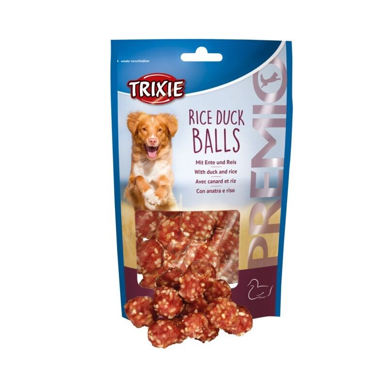 TRIXIE PREMIO Ryžių ir antienos rutuliukai 80 g