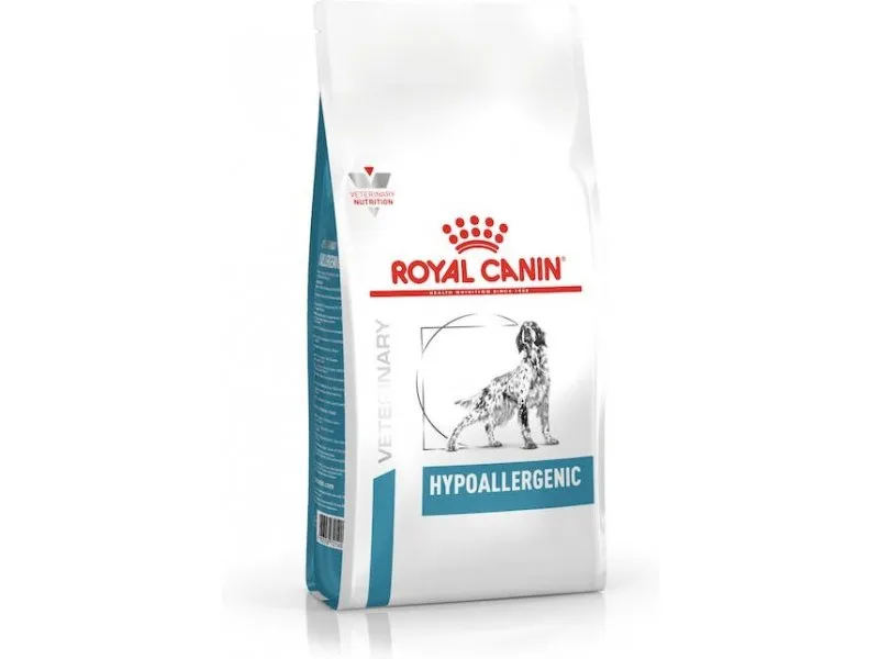 Royal Canin Hypoallergenic sausas maistas šunims 14 kg