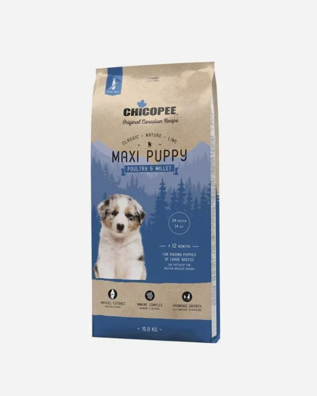 Chicopee CNL Maxi Puppy Poultry & Millet 15 kg