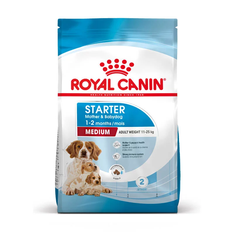 Royal Canin Medium Starter sausas maistas šunims 4 kg