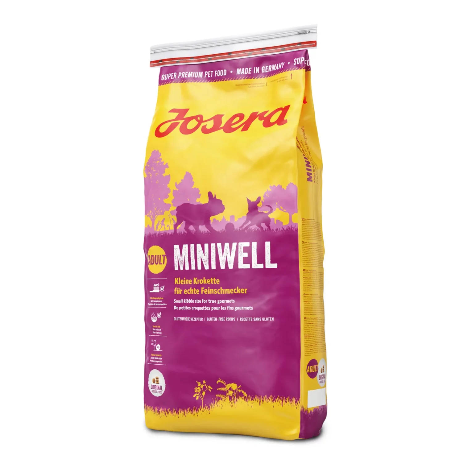 Josera Miniwell sausas maistas šunims 10 kg