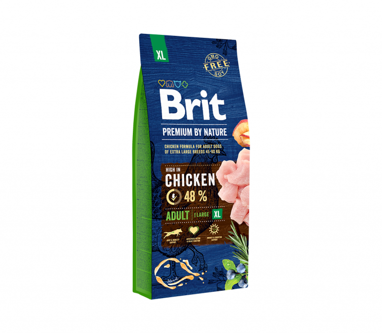 BRIT PREMIUM By Nature Adult XL 15 KG sausas maistas šunims