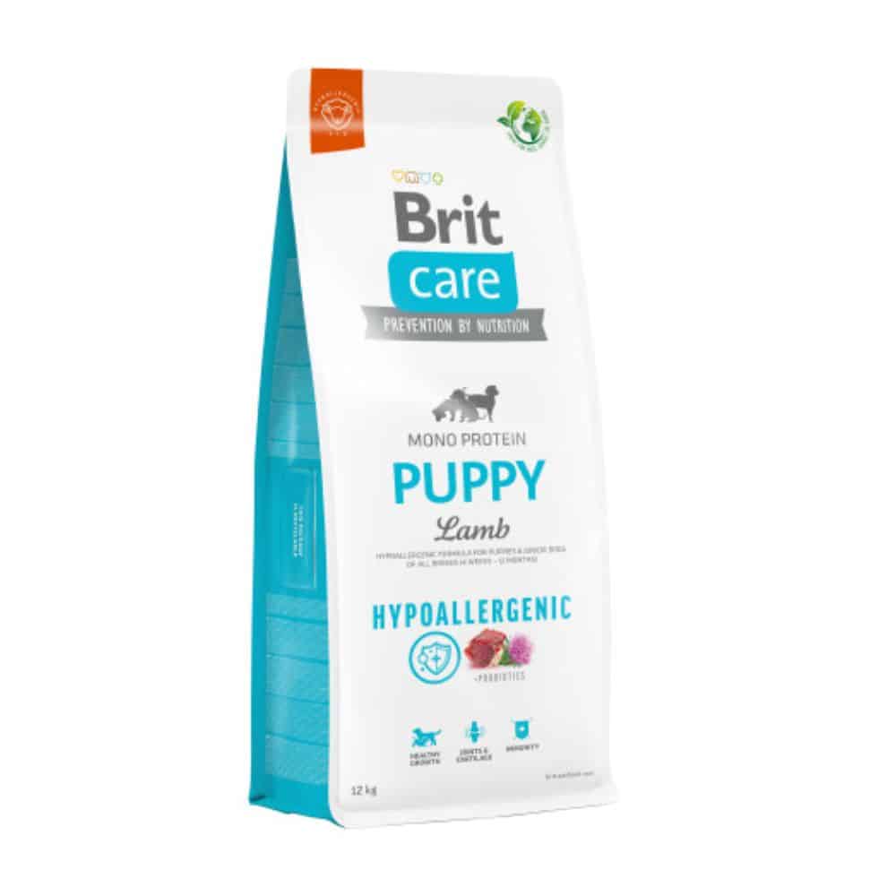 Brit Care Hypoallergenic Puppy Lamb sausas maistas šuniukams su ėriena - Produkto Svoris 3kg