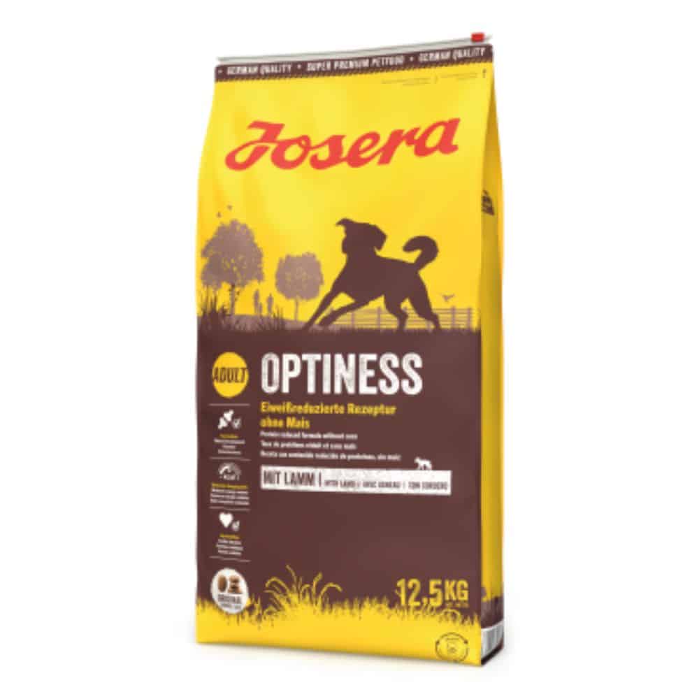 Josera Optiness sausas maistas šunims su ėriena ir bulvėmis 12.5kg