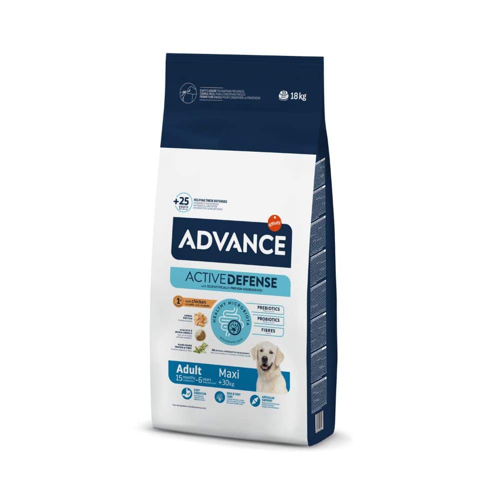 Advance Adult Maxi 18kg Sausas Maistas didelių veislių Šunims