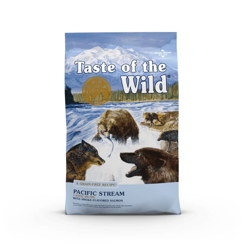 Taste Of The Wild Canine Pacific Stream Begrūdis šunų maistas su lašiša - Produkto Svoris 2kg