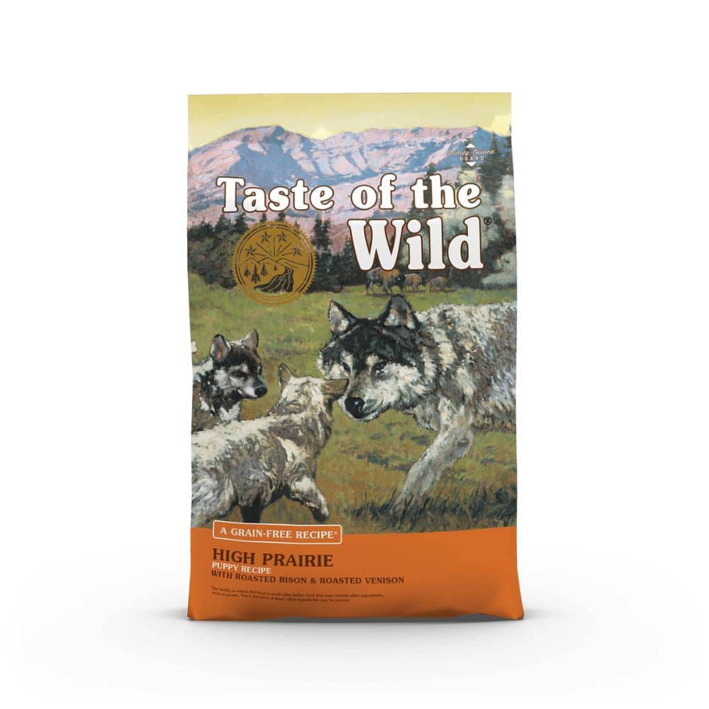 Taste Of The Wild High Prairie Puppy begrūdis sausas maistas jauniems šunims su bizoniena - Produkto Svoris 2kg