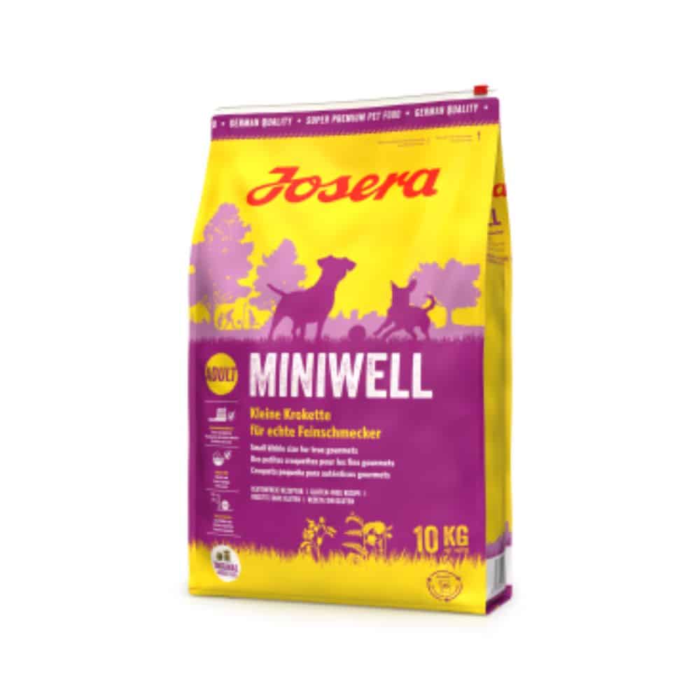 Josera Miniwell sausas maistas suaugusiems mažų veislių šunims 10kg