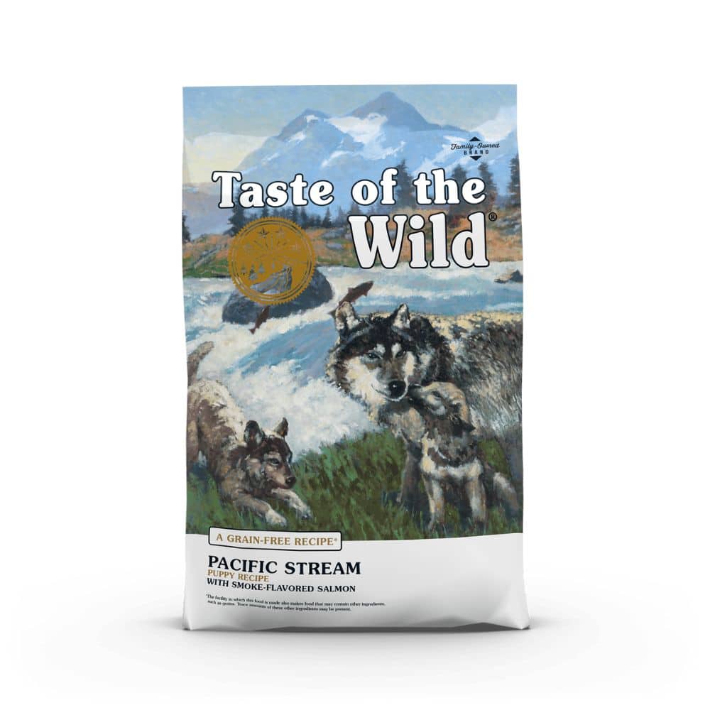 Taste of the Wild Pacific Stream Puppy - begrūdis sausas maistas šuniukams su lašiša - Produkto Svoris 2kg