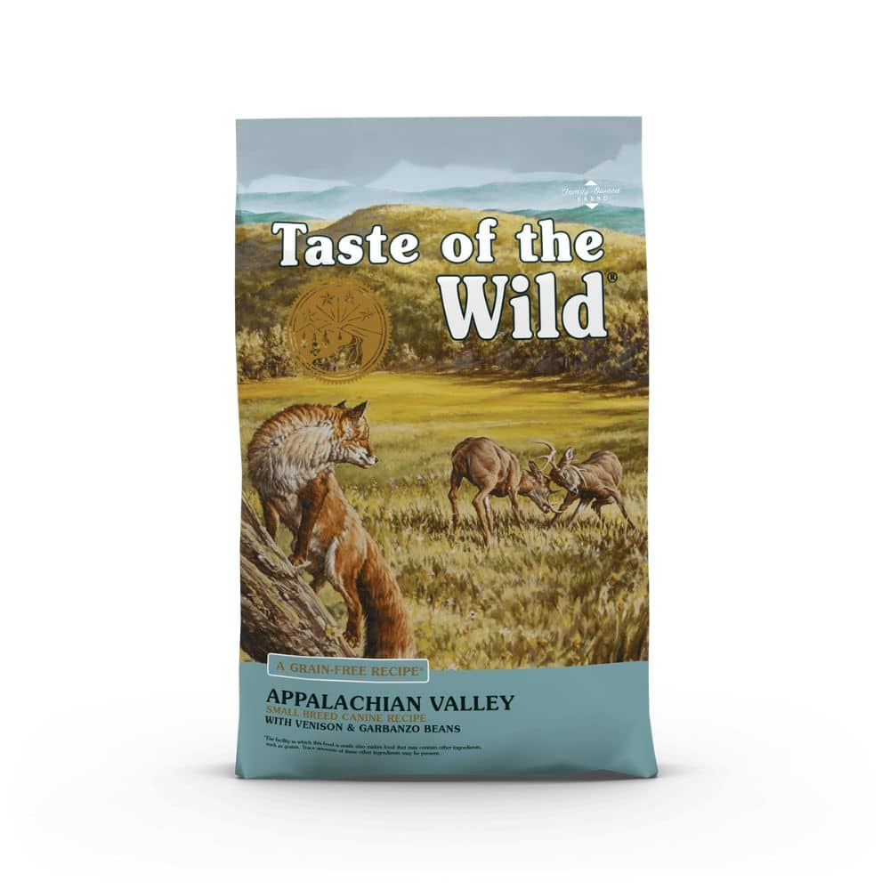 Taste Of The Wild Appalachian Valley begrūdis Sausas Maistas mažų veislių Šunims - Produkto Svoris 2kg