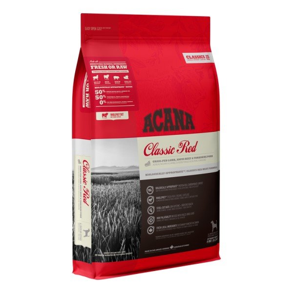 Acana Classic Red Meat begrūdis sausas maistas šunims  2kg, 9.7kg - Produkto Svoris 2kg