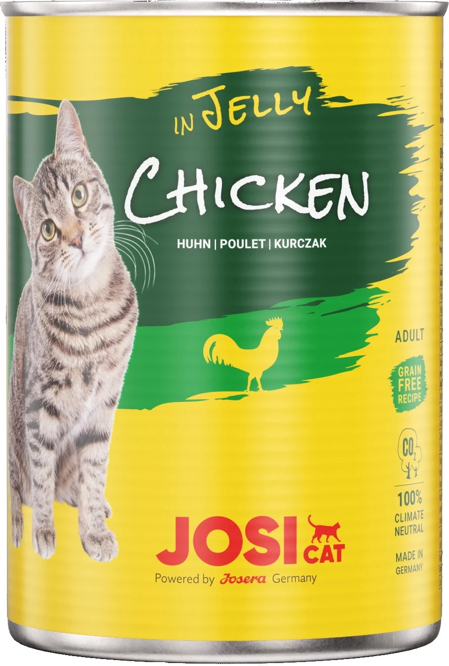 Šlapias kačių maistas Josera JosiCat Chicken In Jelly, 0.4 kg